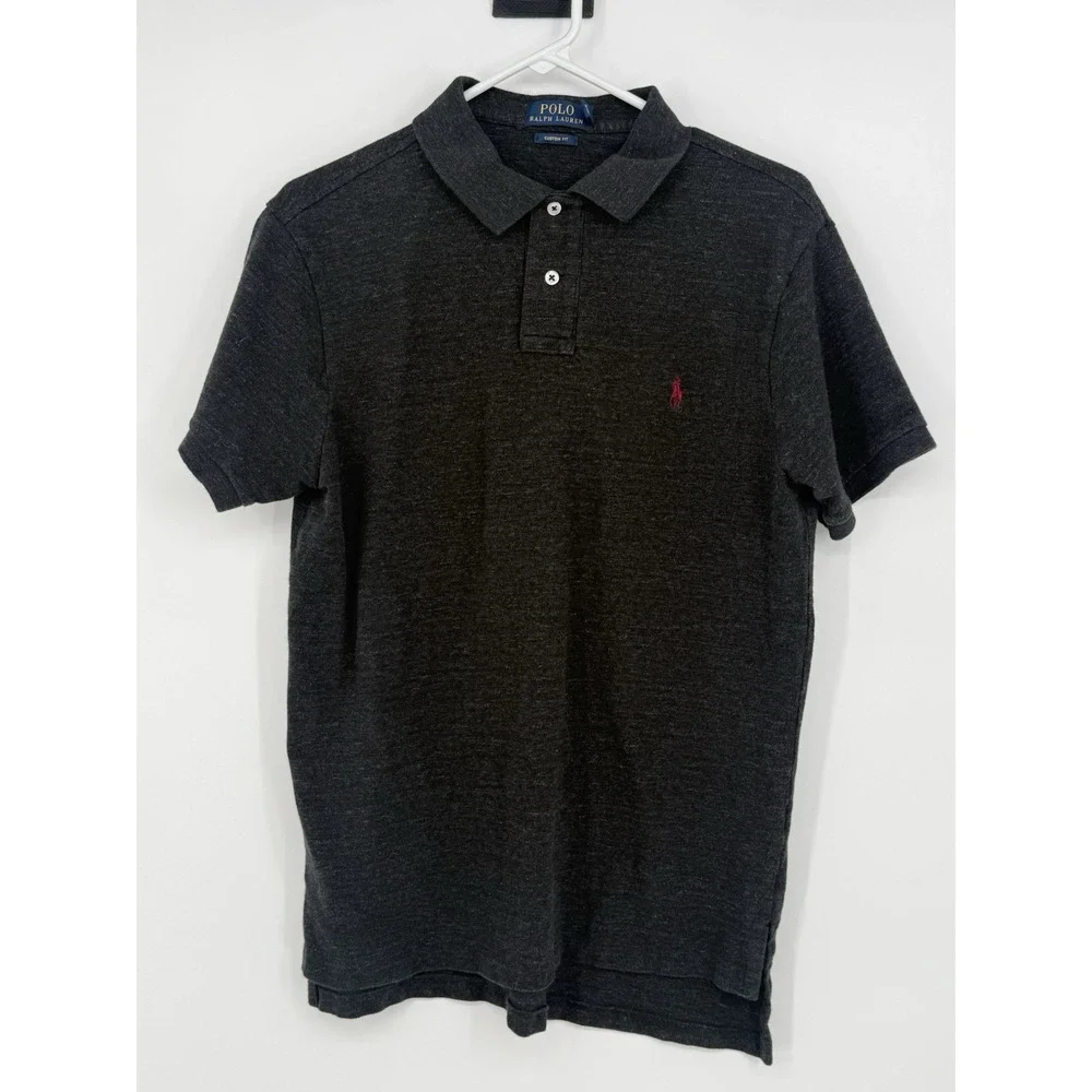 Polo Ralph Lauren Black Short Sleeve Polo Large